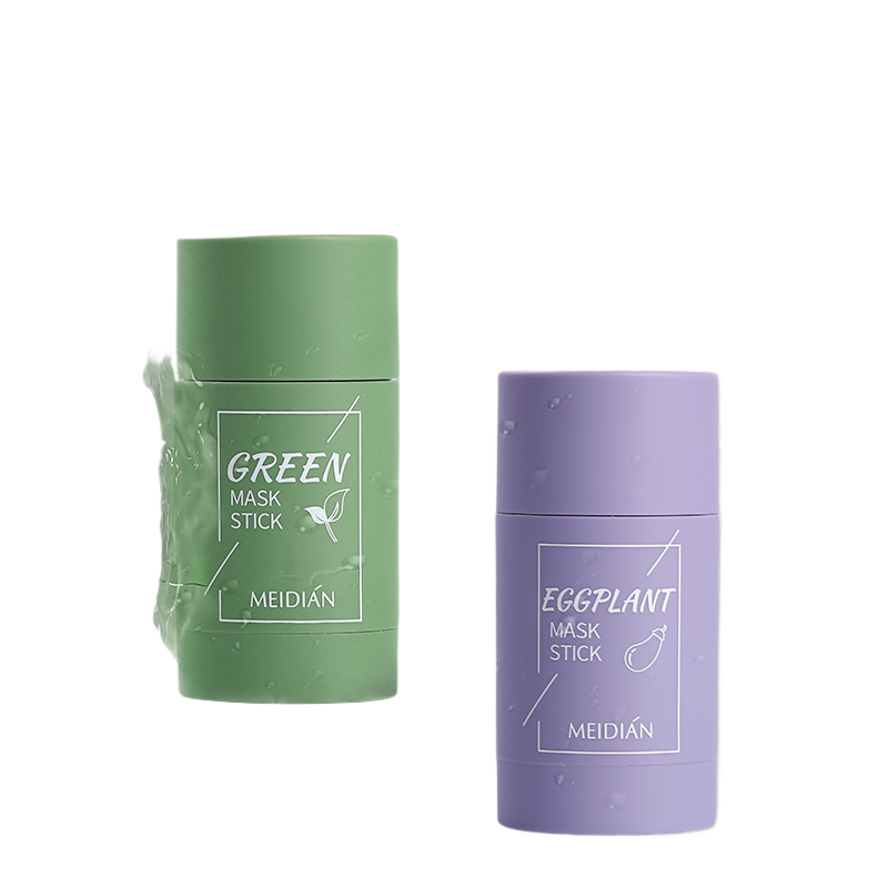 Skin8Co. - Green Tea & Eggplant Deep Cleansing Masks Sticks (Pore Opening - Dirt Removing)