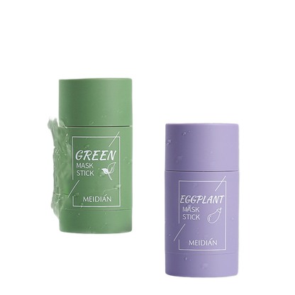 Skin8Co. - Green Tea & Eggplant Deep Cleansing Masks Sticks (Pore Opening - Dirt Removing)