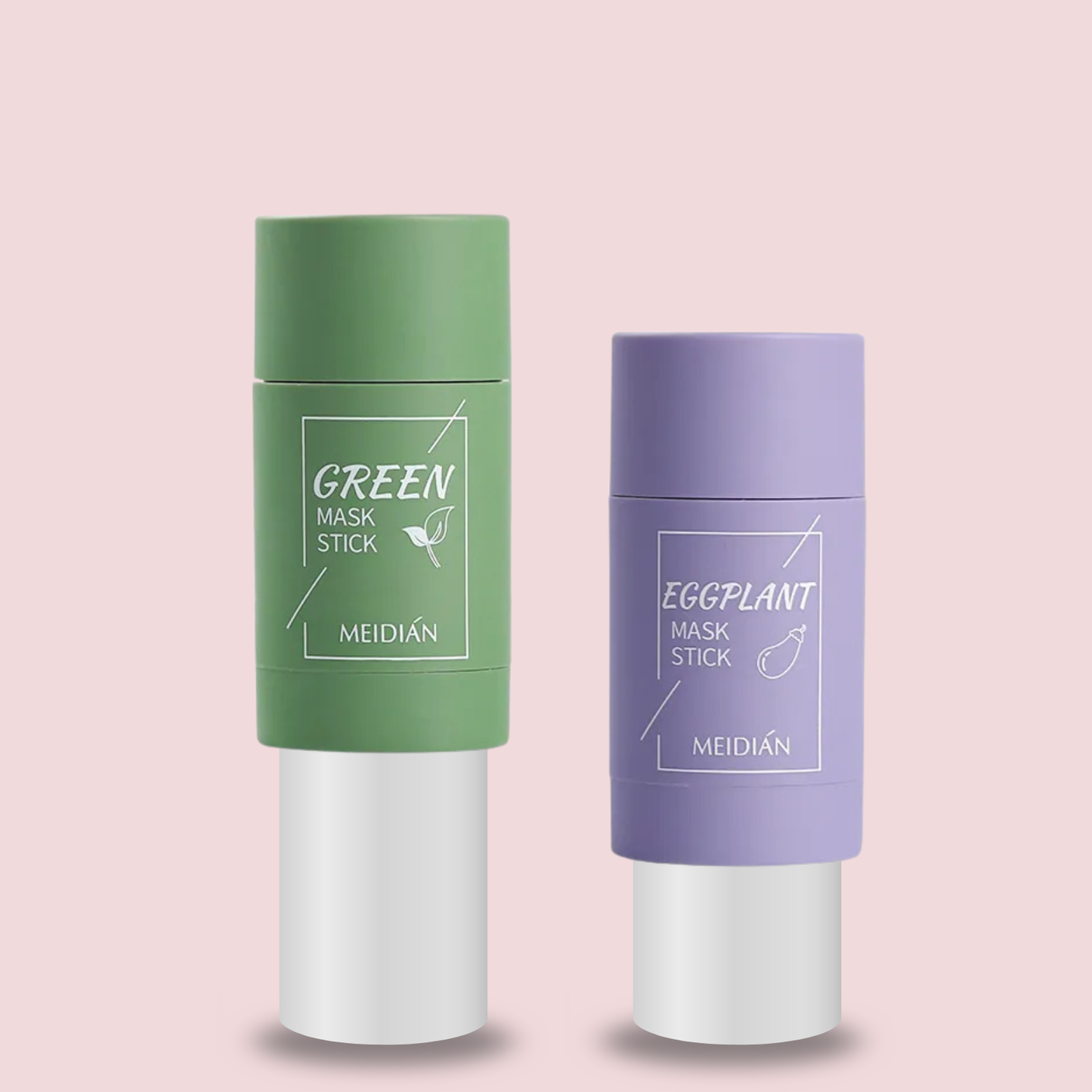 Skin8Co. - Green Tea & Eggplant Deep Cleansing Masks Sticks (Pore Opening - Dirt Removing)