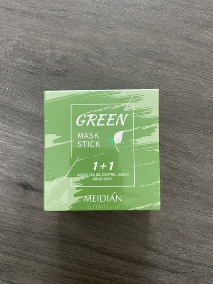 Skin8Co. - Green Tea & Eggplant Deep Cleansing Masks Sticks (Pore Opening - Dirt Removing)