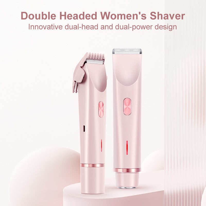Skin8Co. - Double-Head Trimmer (Versatile Hair Removal)(Rechargable)