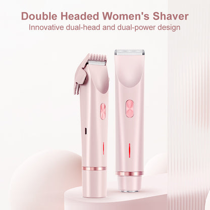 Skin8Co. - Double-Head Trimmer (Versatile Hair Removal)(Rechargable)