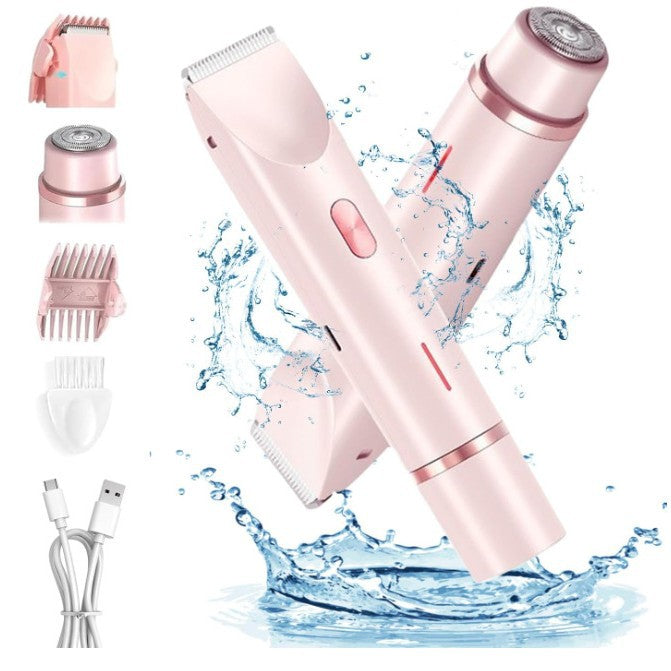 Skin8Co. - Double-Head Trimmer (Versatile Hair Removal)(Rechargable)
